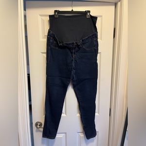 Old Navy 18 Long full panel maternity rockstar jeans